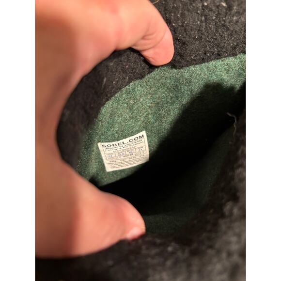 Men's Sorel Caribou Warm Lining Boots Waterproof Nubuck Leather, size 13 - Picture 5 of 5